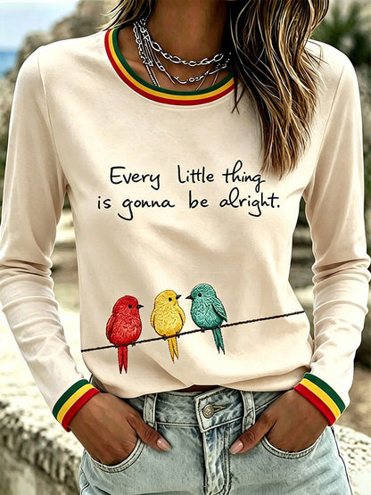 T-shirt pour femmes «Tout va bien se passer»