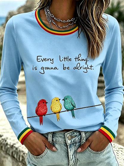 T-shirt pour femmes «Tout va bien se passer»