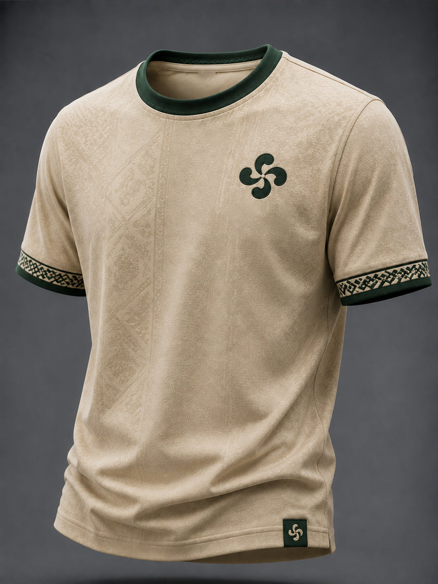T-shirt imprimé pour hommes, Pays basque