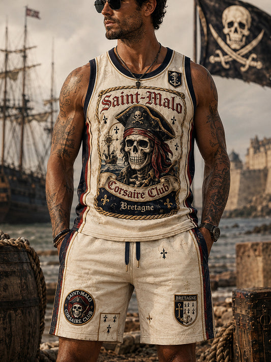 Ensemble gilet Saint-Malo Privateer Gothic France Homme
