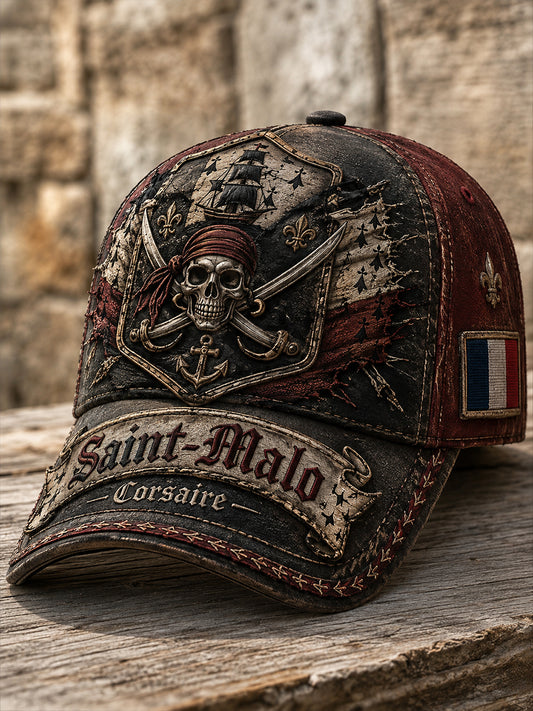 Chapeau gothique France corsaire Saint-Malo unisexe