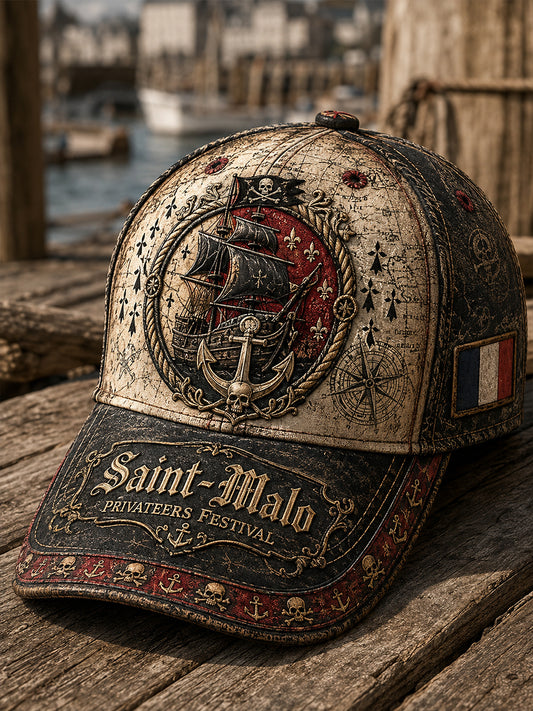 Chapeau Saint-Malo Privateer Gothic France Unisexe