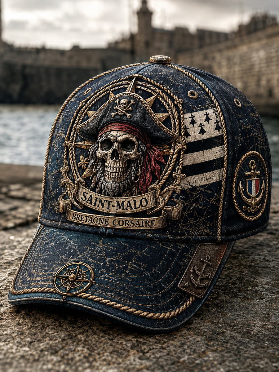Chapeau gothique France corsaire Saint-Malo unisexe