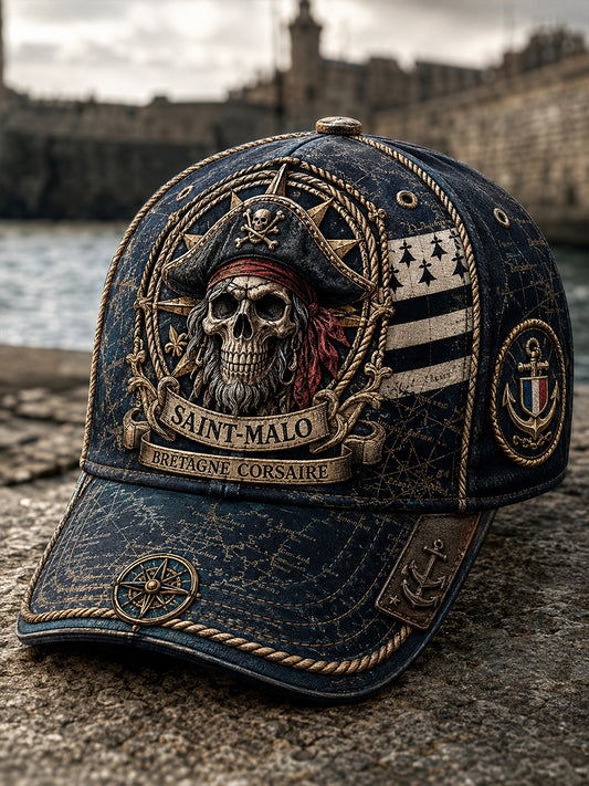 Chapeau gothique France corsaire Saint-Malo unisexe