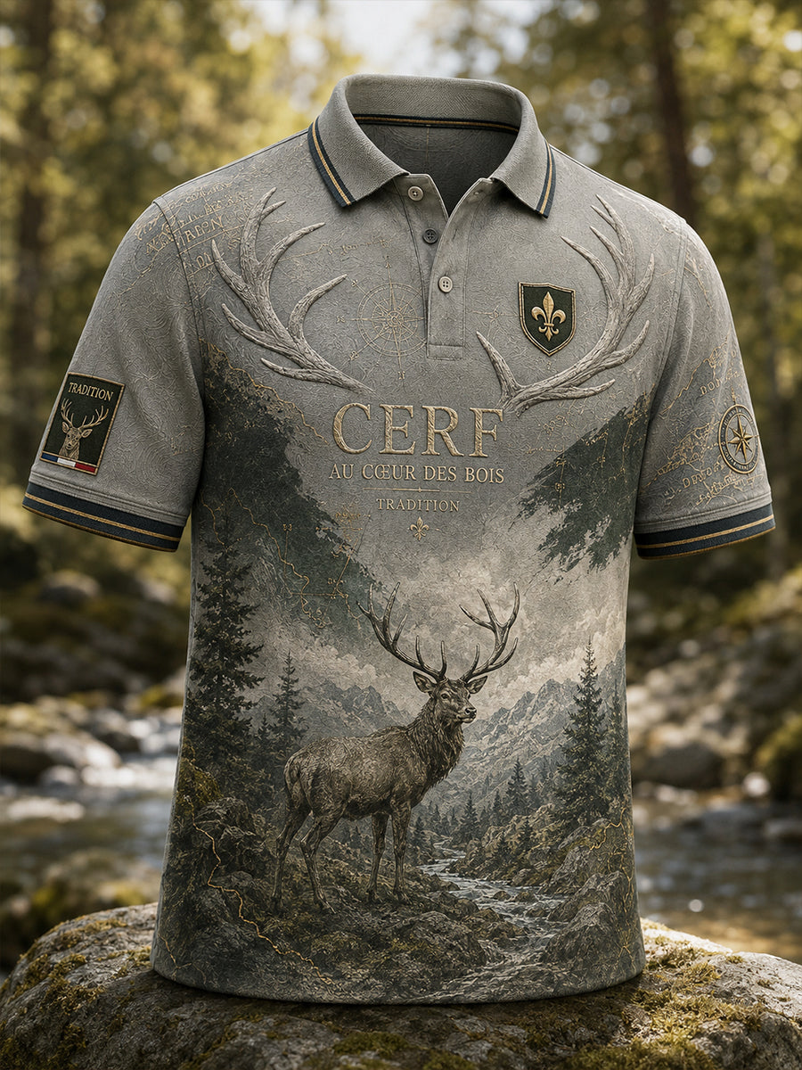 T-shirt à manches courtes French Hunting Season Homme