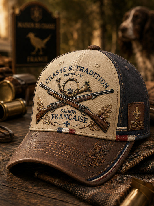 Chapeau de saison de chasse français unisexe