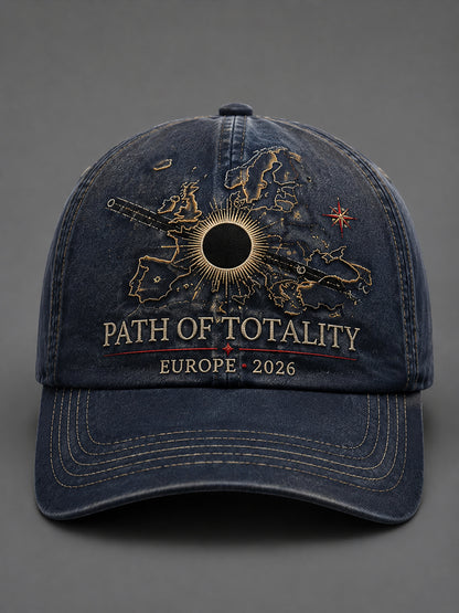 Casquette vintage unisexe «Once-in-a-Lifetime Solar Eclipse»