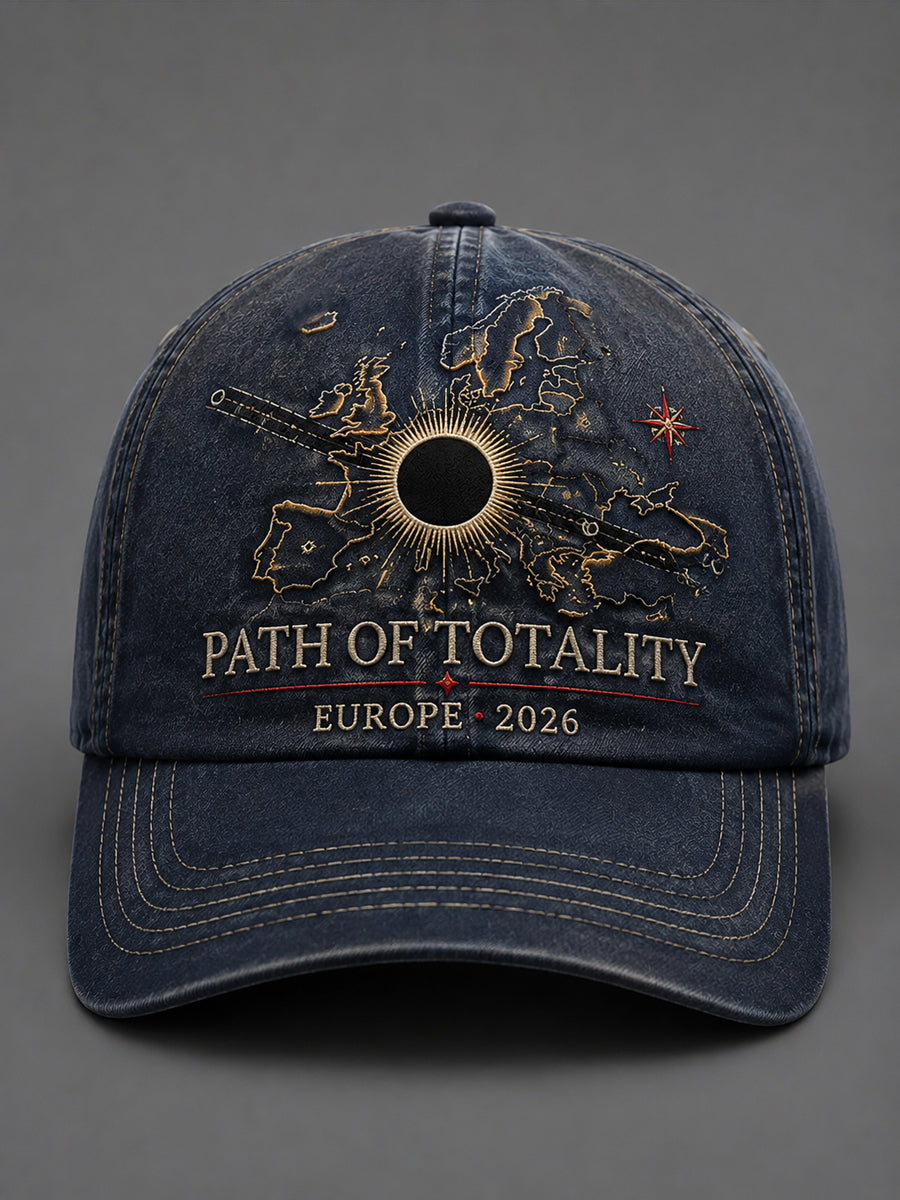 Casquette vintage unisexe «Once-in-a-Lifetime Solar Eclipse»