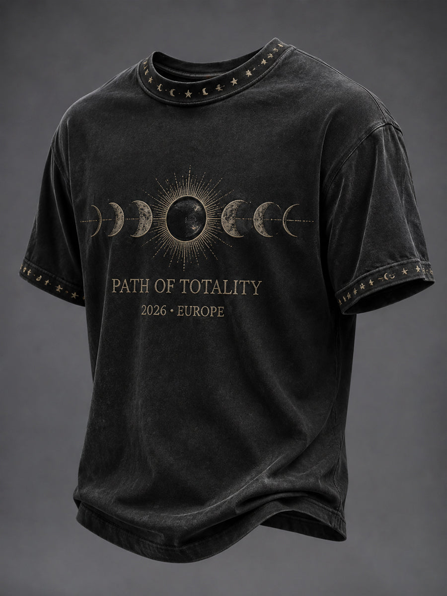 12 août 2026 T-shirt Total Eclipse pour homme