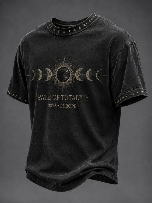 12 août 2026 T-shirt Total Eclipse pour homme