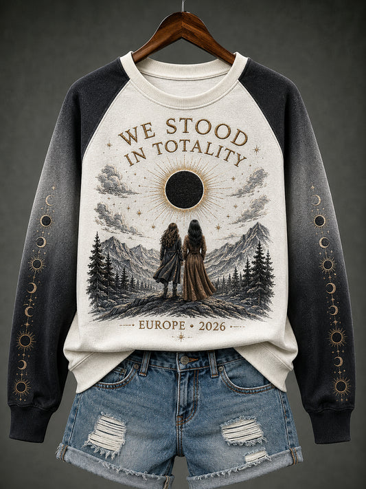 We Stood in Totality T-shirt Femme