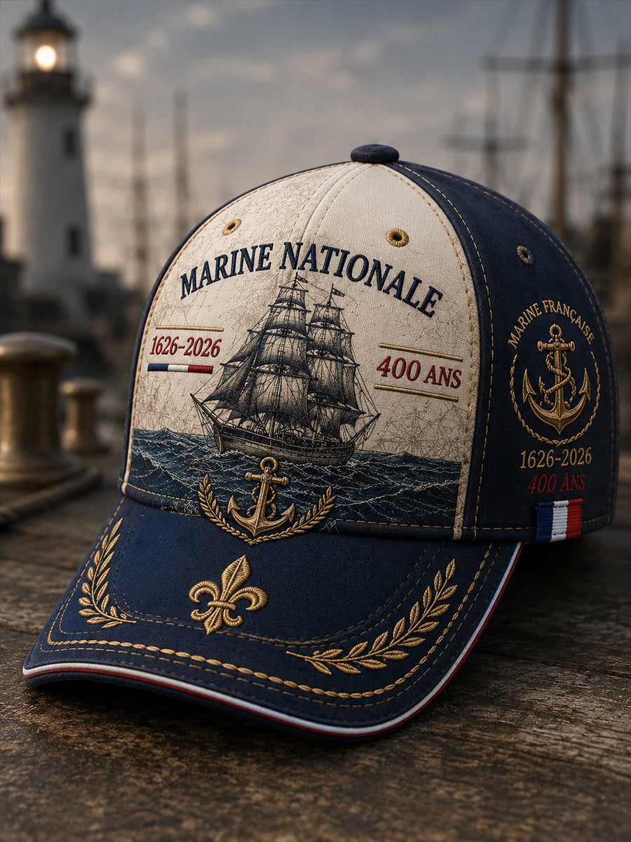 Chapeau de la Marine française unisexe