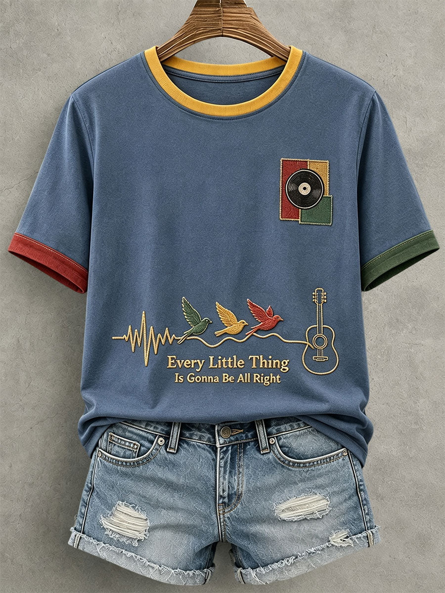 T-shirt pour femme «Tout ira bien»