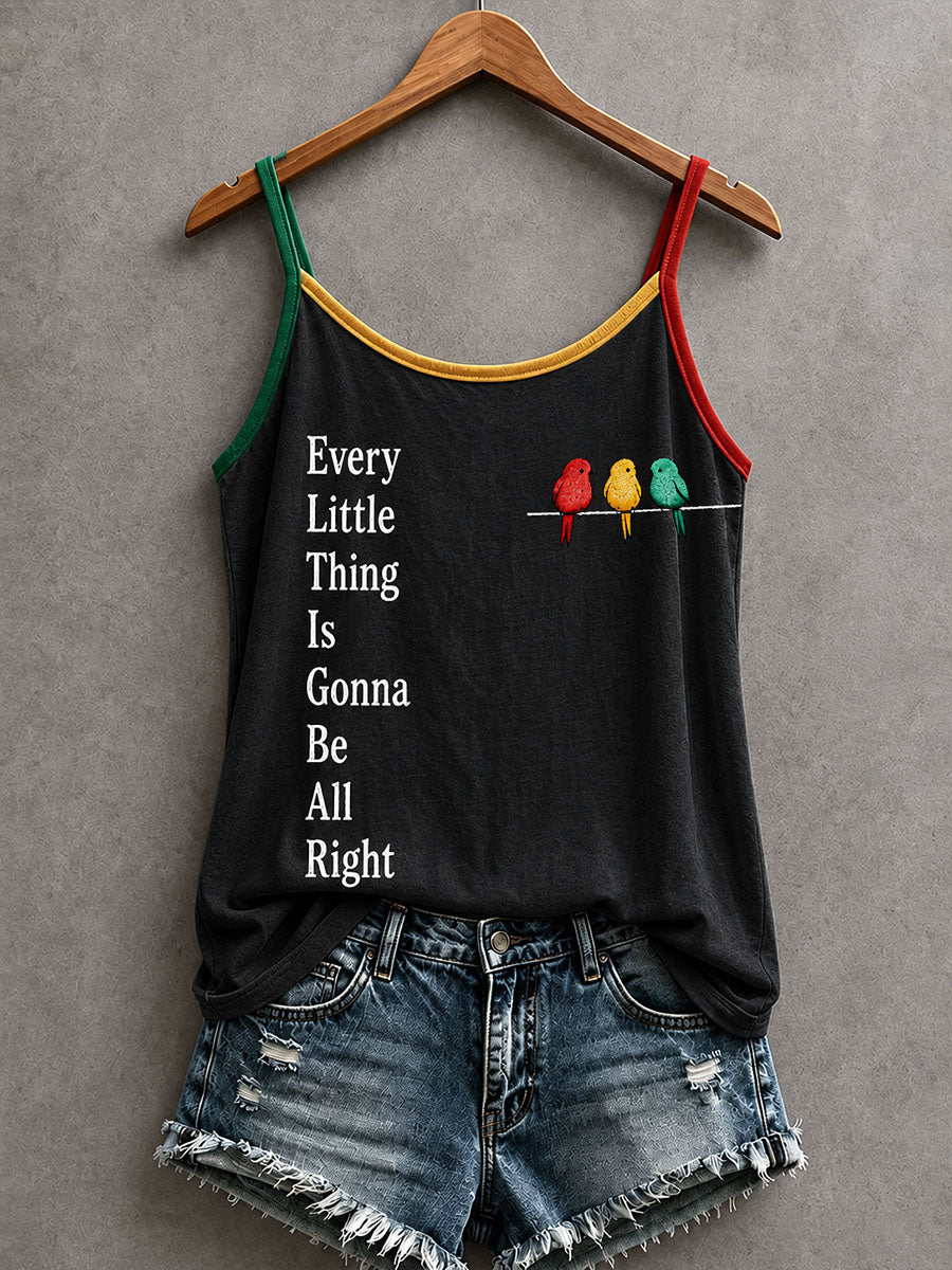 Débardeur Every Little Thing Is Gonna Be All Right Femme