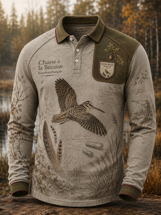 Chemise à manches longues de chasse pour homme en France