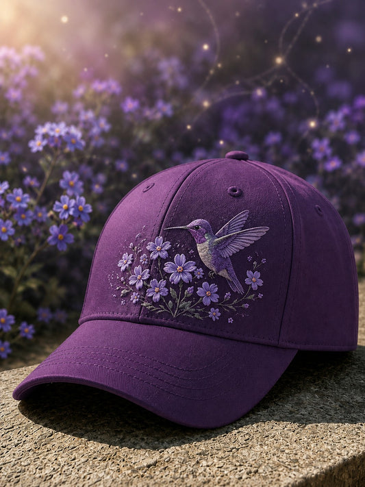 Chapeau aux fleurs de la maladie d’Alzheimer