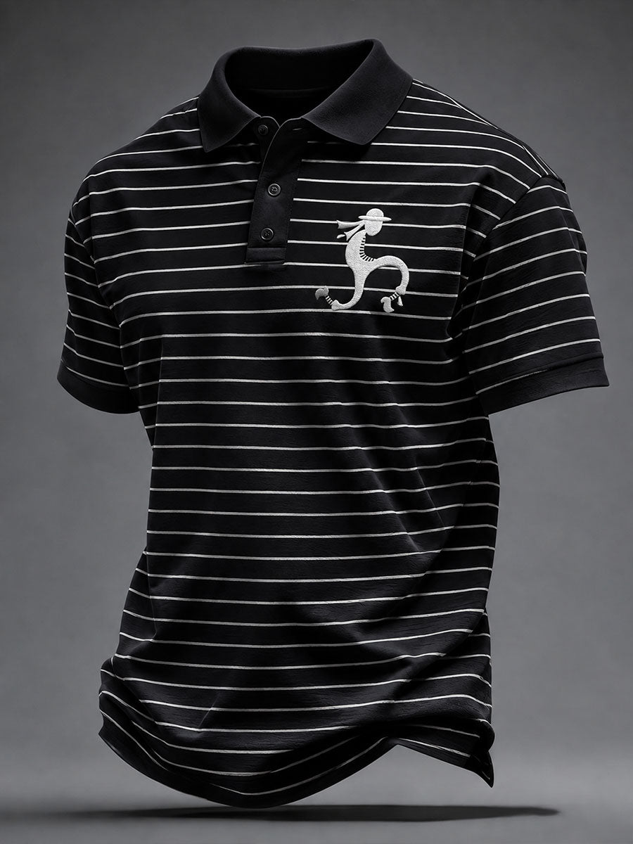 Chemise imprimée Bretagne Fest‑Noz pour homme
