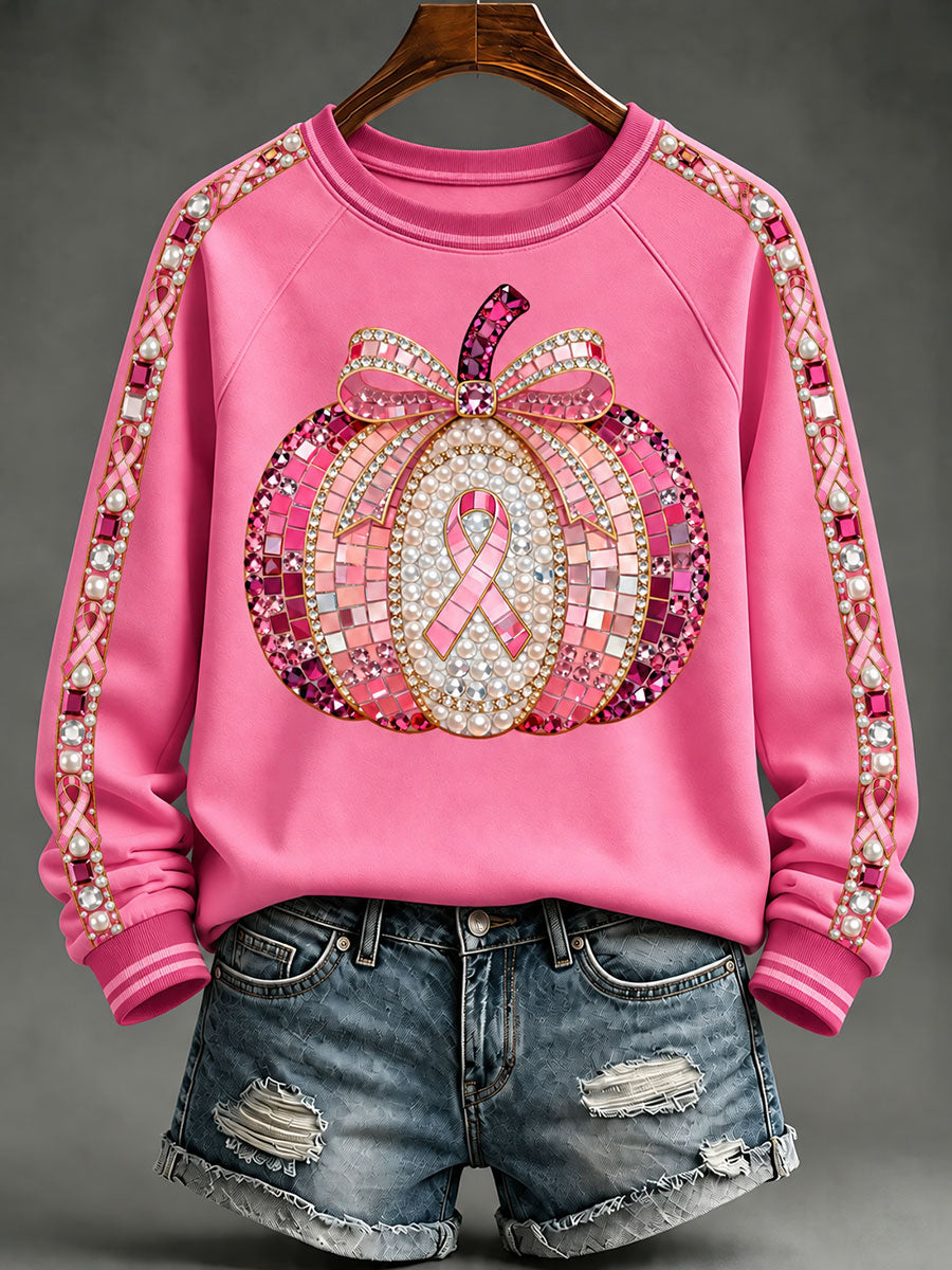 Sweats à capuche graphiques de sensibilisation au cancer du sein chez la femme