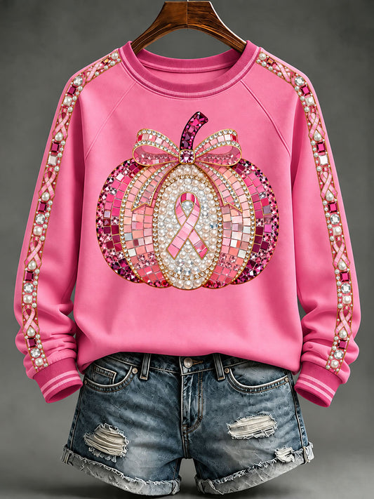 Sweats à capuche graphiques de sensibilisation au cancer du sein chez la femme
