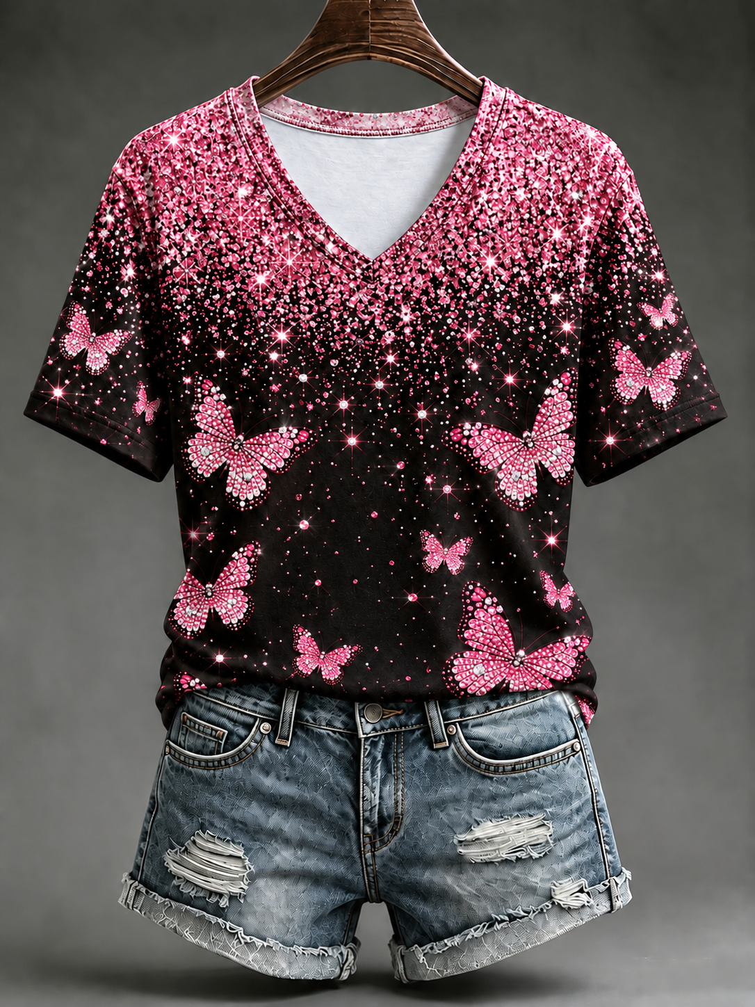 T-shirt à manches courtes pour le cancer du sein chez la femme