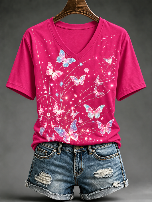 T-shirt à manches courtes pour le cancer du sein chez la femme