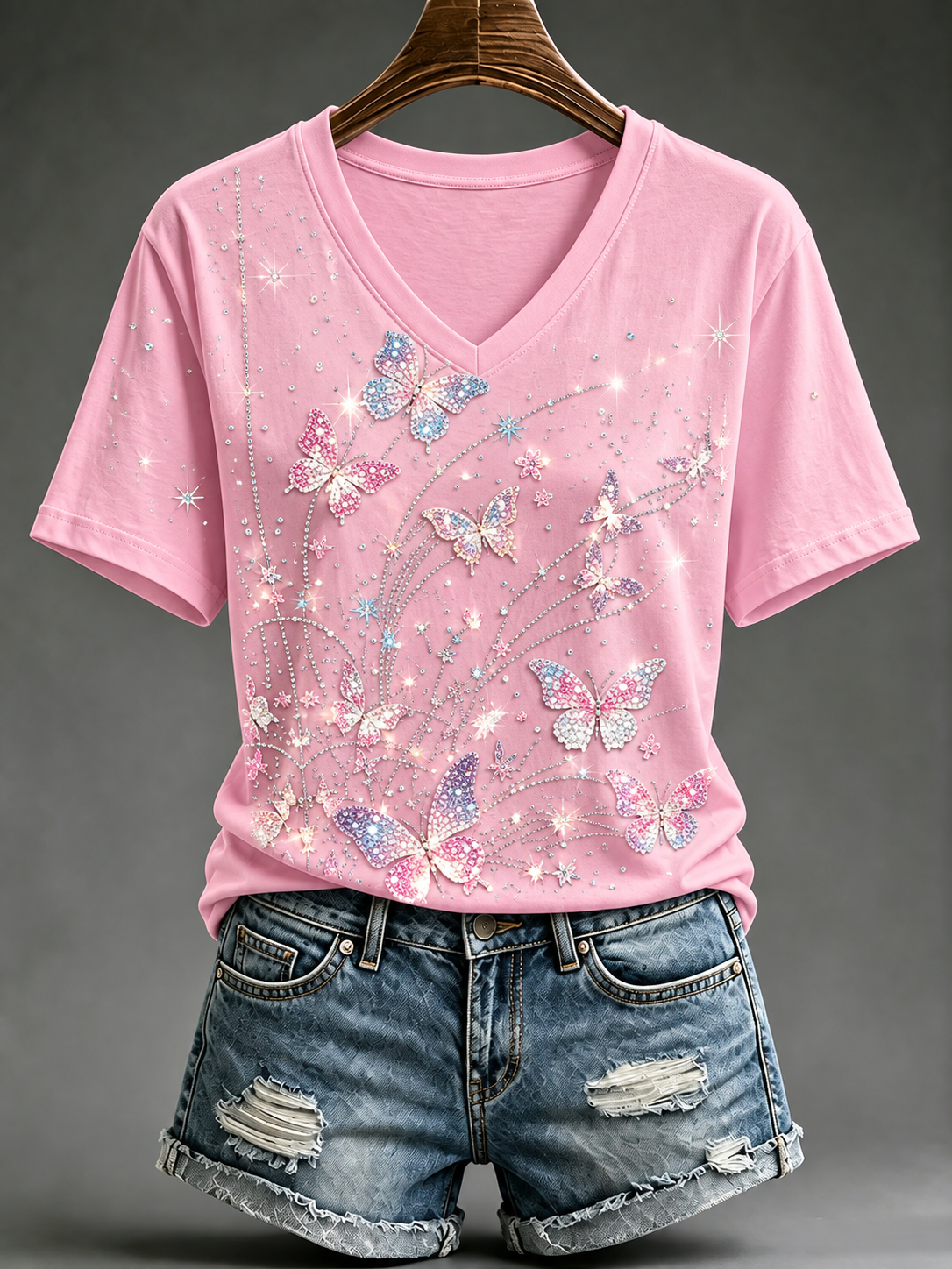 T-shirt à manches courtes pour le cancer du sein chez la femme