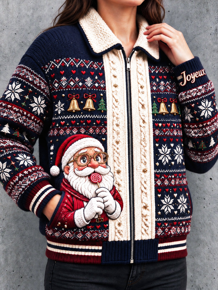 Sweat à capuche zippé pour femme