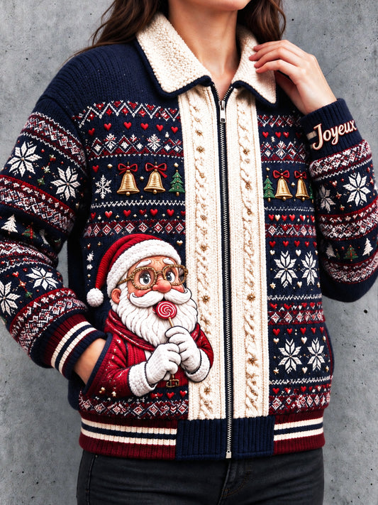 Sweat à capuche zippé pour femme